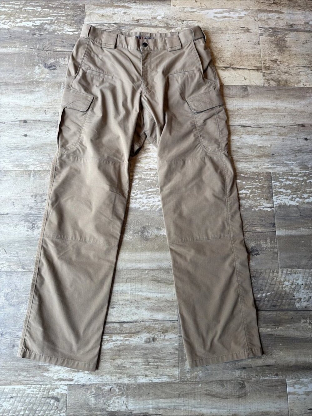 5.11 Tactical Ripstop Pants Cargo Beige Pockets Men’s 32x32
